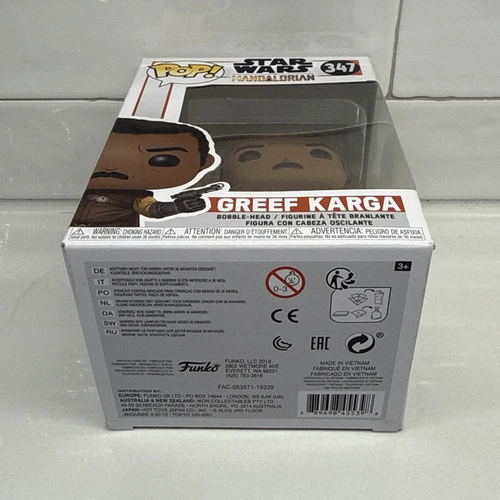 Funko Pop Star Wars The Mandalorian Greef Karga #347 Fast Shipping